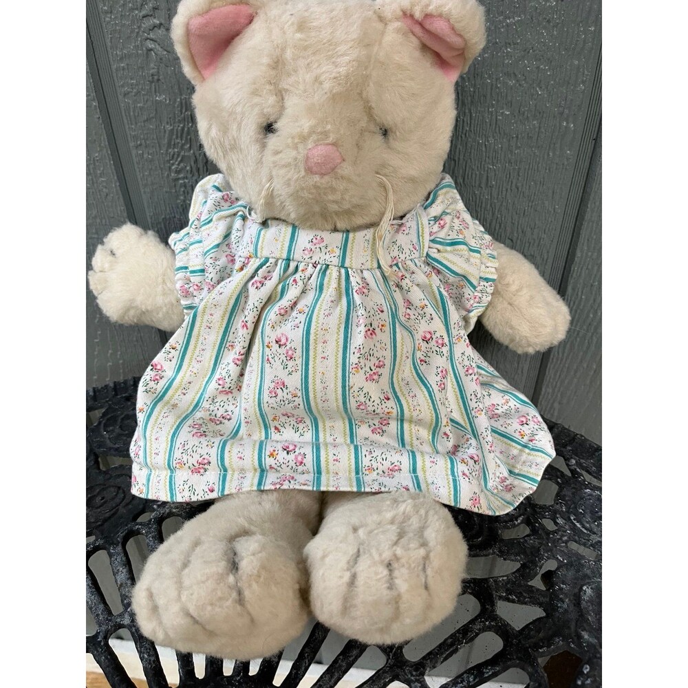 Vintage Farm Floppies Kitty in Dress